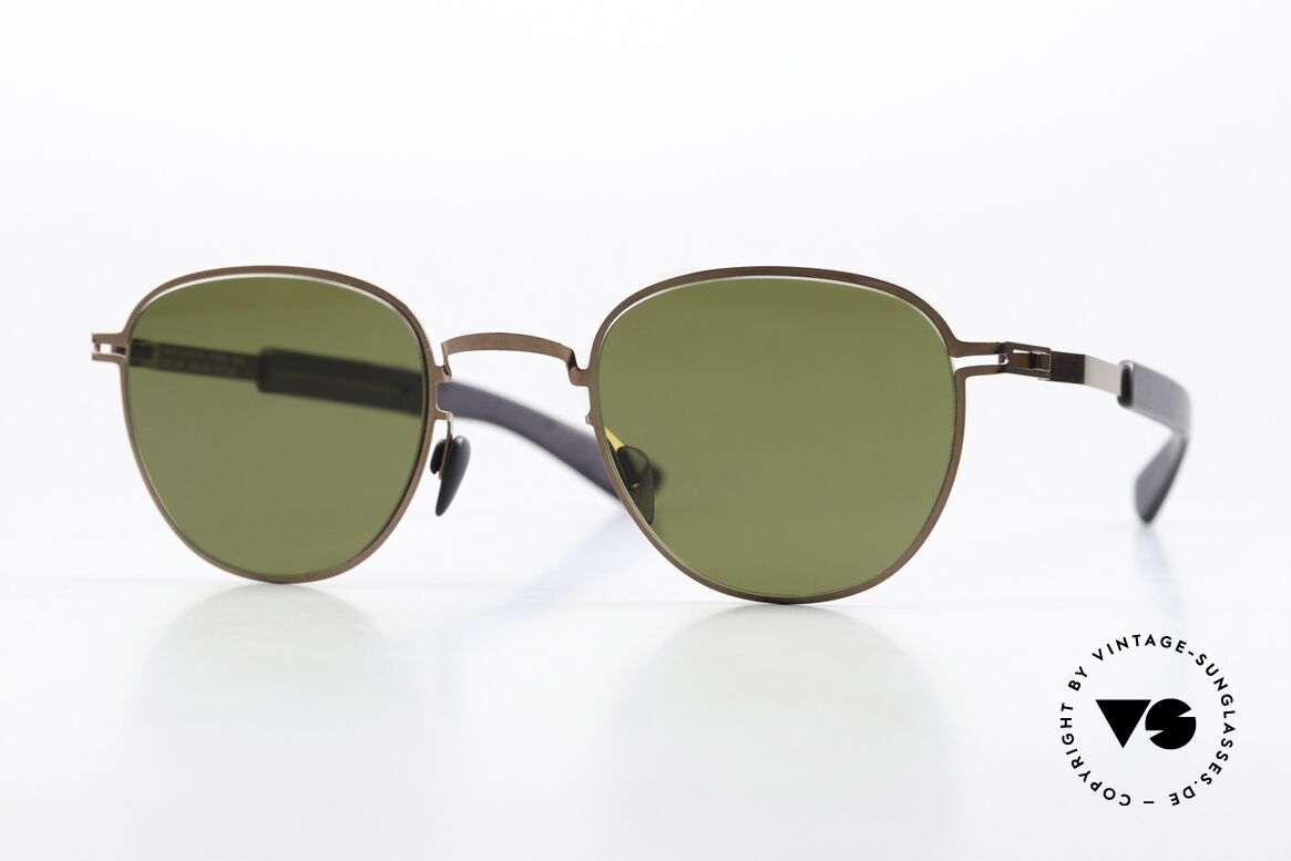 Mykita Mylon Basil Panto Sonnenbrille Von 2018, MYKITA Mylon HYBRID Sonnenbrille; BASIL, Passend für Herren und Damen