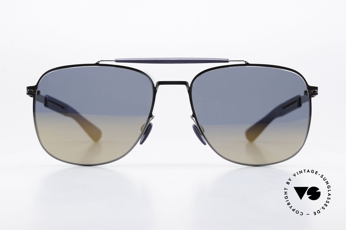 Mykita Mylon Elon Verspiegelte Sonnenbrille, Größe 58-18, verspiegelt; Color Code 246, Passend für Herren