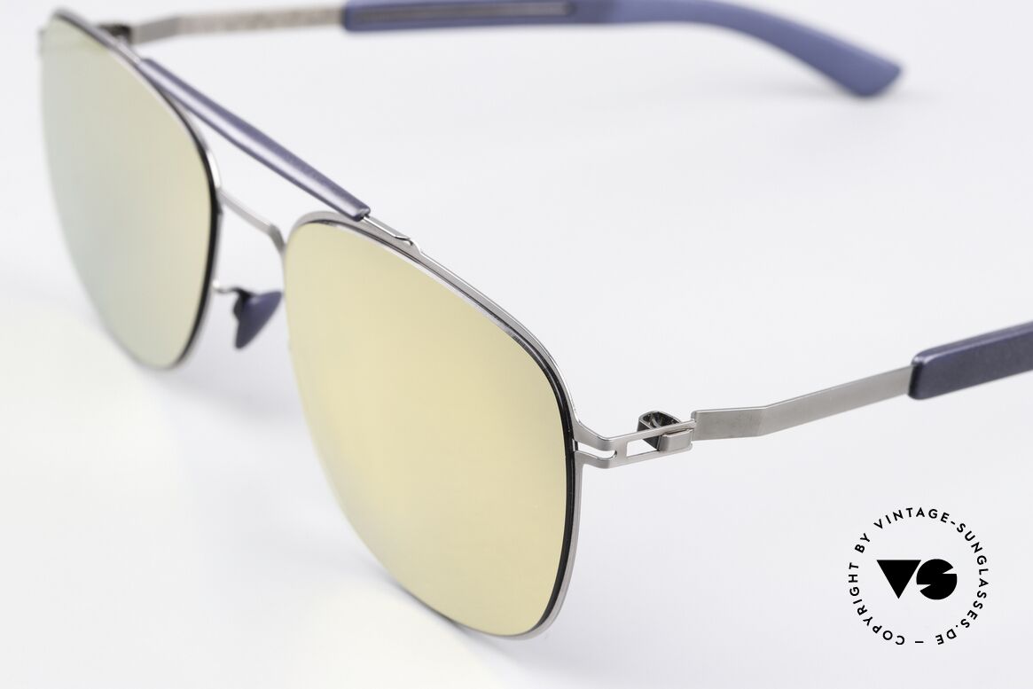 Mykita Mylon Elon Verspiegelte Sonnenbrille, 'made in Germany' Designer-Brille für Kenner, Passend für Herren
