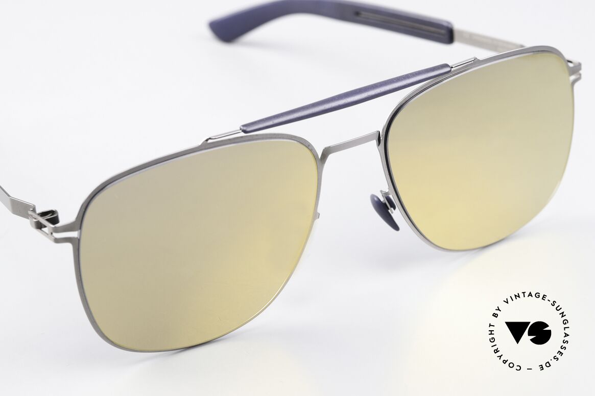 Mykita Mylon Elon Verspiegelte Sonnenbrille, Brillenliebhaber wissen um das Mylon Konzept, Passend für Herren