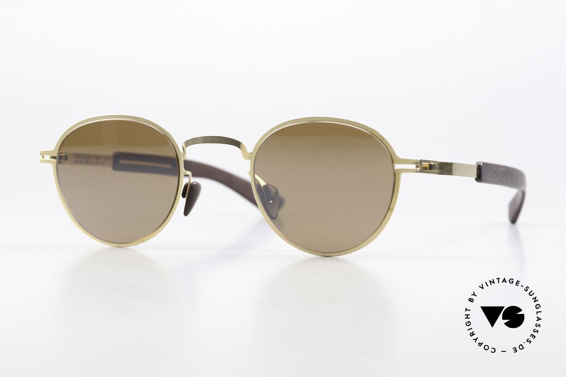 Mykita Mylon Quince Leicht Verspiegelte Pantobrille, Mykita Mylon HYBRID Sonnenbrille; QUINCE, Passend für Herren und Damen