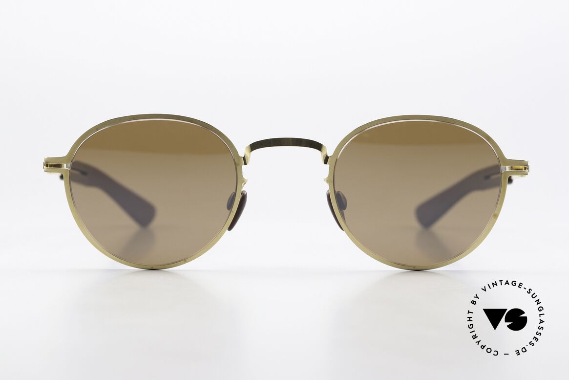 Mykita Mylon Quince Leicht Verspiegelte Pantobrille, Gr. 45-26, leicht verspiegelte Gläser, col. 244, Passend für Herren und Damen