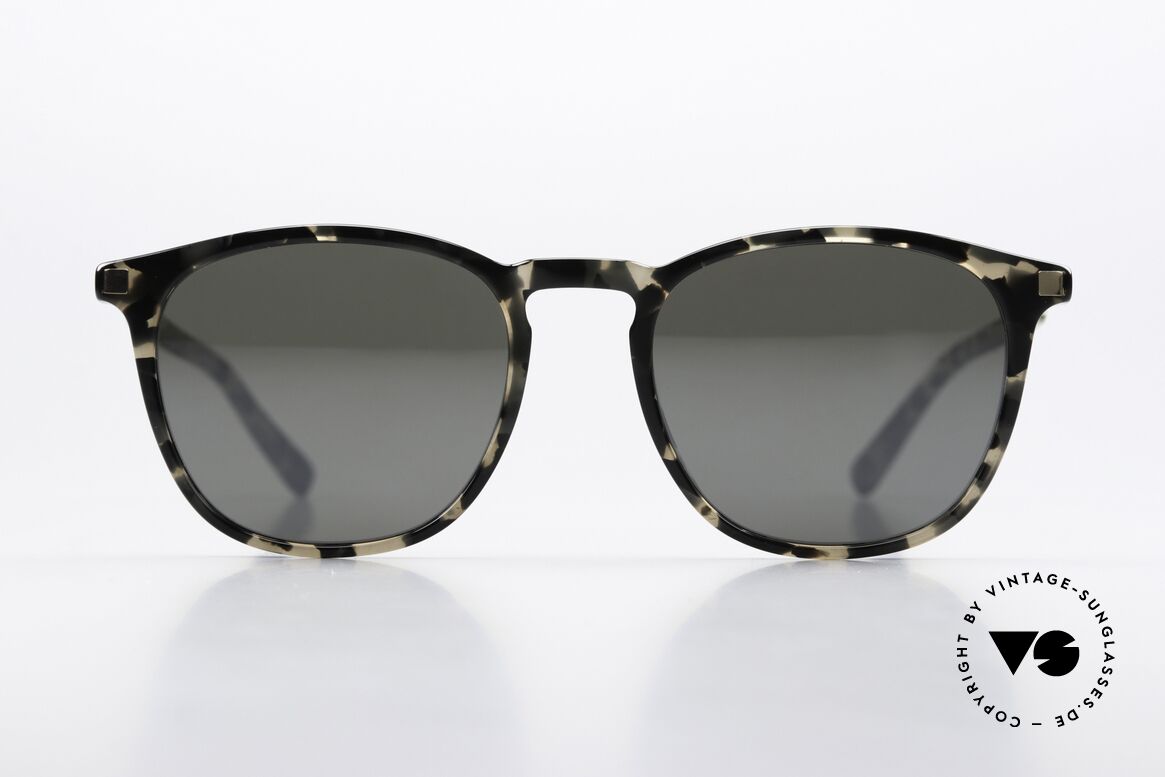 Mykita Aluki Designersonnenbrille Eckig, Farbe 942 = Antigua/Champagne Gold Mirror Black, Passend für Herren und Damen