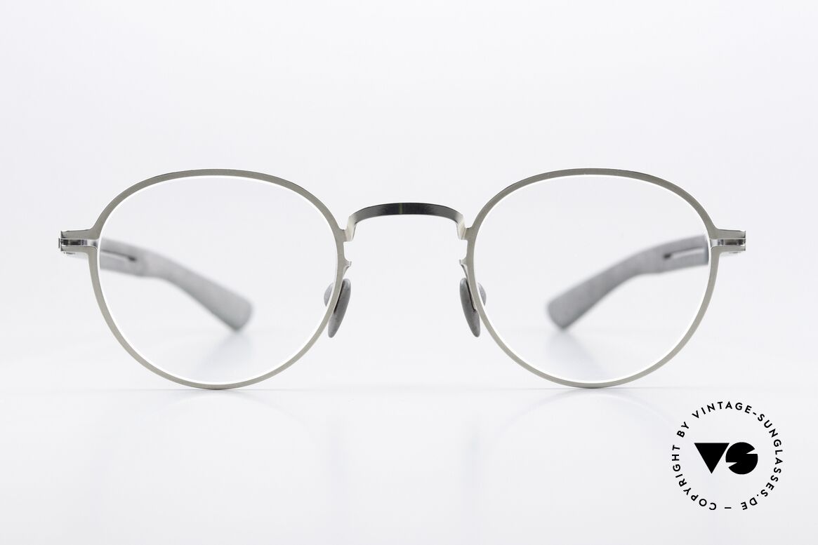 Mykita Mylon Quince Pantobrille Damen Herren, Gr. 45-26, color code 245: Silver / Storm Grey, Passend für Herren und Damen