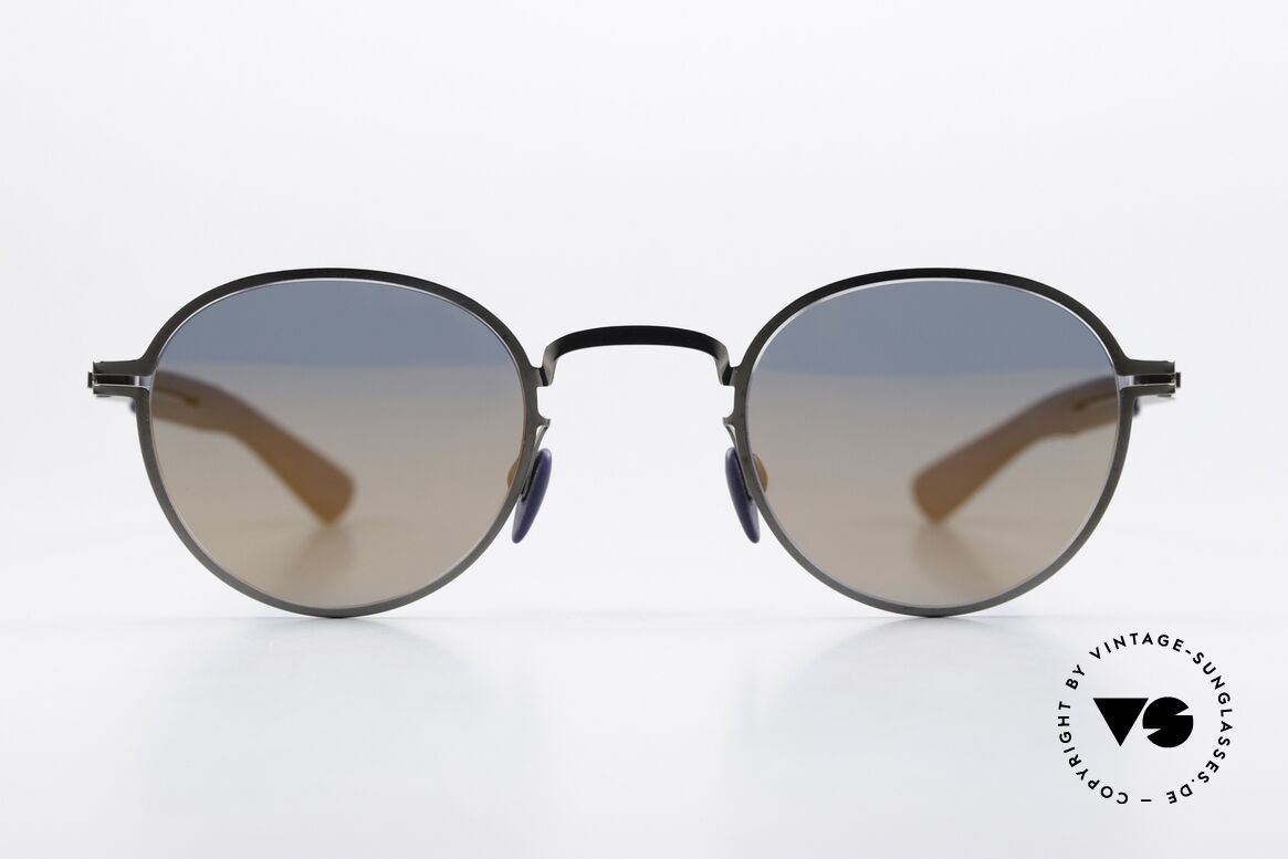 Mykita Mylon Quince Sonnenbrille Verspiegelt Panto, Gr. 45-26 mit verspiegelten Gläsern, col. 246, Passend für Herren und Damen