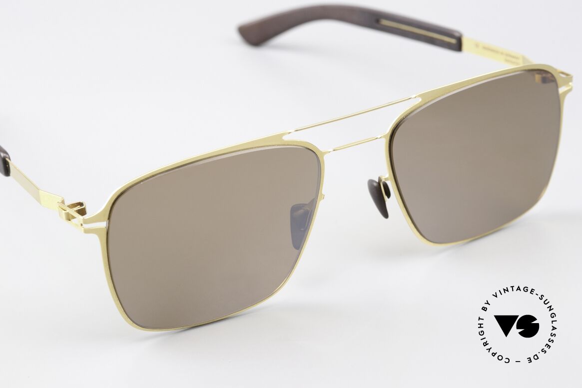 Mykita Mylon Flax Leicht Verspiegelte Gläser, ungetragenes vintage Modell aus dem Jahre 2016, Passend für Herren