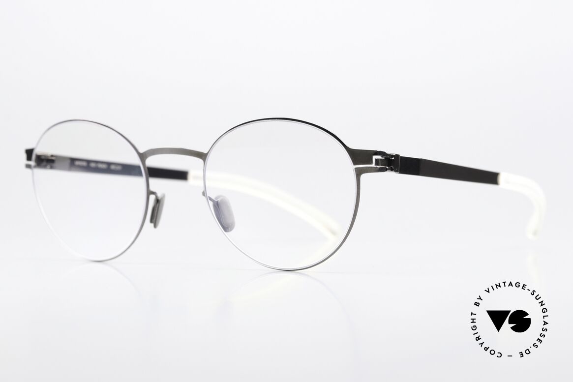 Mykita Peach Pantobrille Shiny Graphite, col 232 "Shiny Graphite", Damenbrille & Herrenbrille, Passend für Herren und Damen