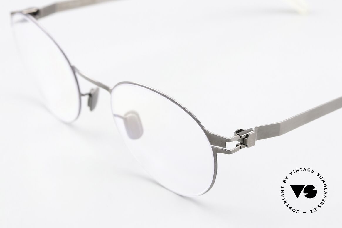Mykita Peach Pantobrille Shiny Graphite, wohlbekannte Spitzenqualität; handmade in Germany, Passend für Herren und Damen