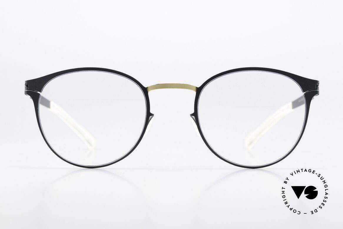Mykita Giorgio Panto Damenbrille Gold Indigo, Brille der Decades-Kollektion (2017 - 2018 gefertigt), Passend für Damen