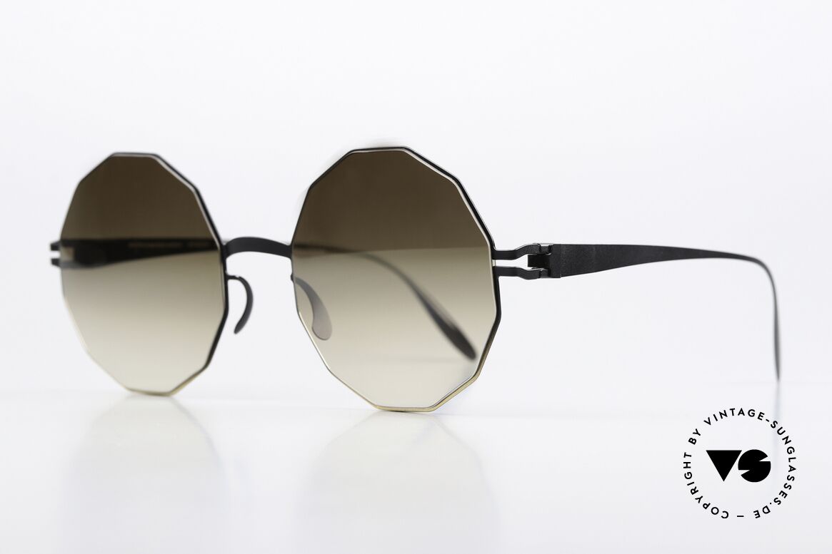 Mykita Veruschka Bernhard Willhelm Design, geometrische, große Designer-Sonnenbrille für Damen, Passend für Damen