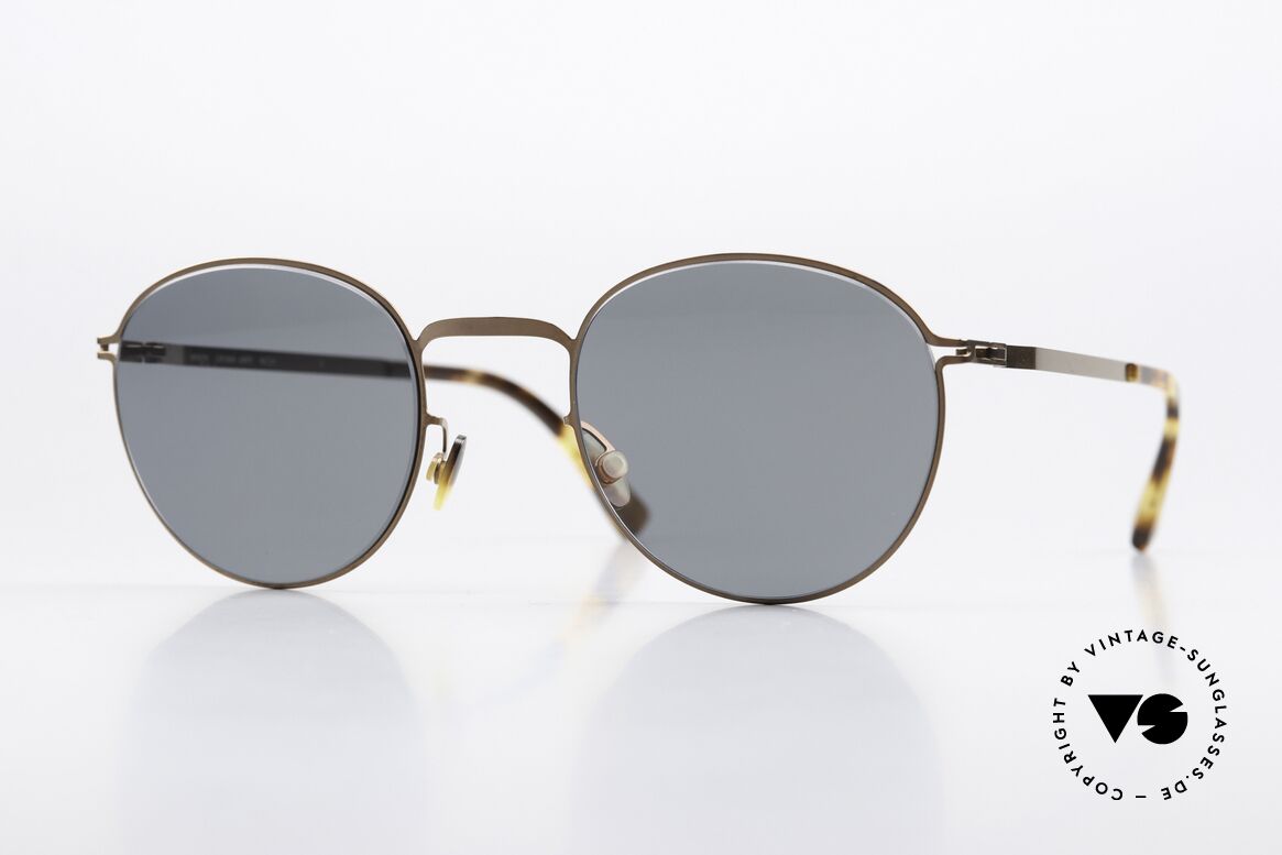 Mykita Jonte Sonnenbrille Panto Kupfer, Mykita Sonnenbrille, JONTE, Größe 49/21, color 252, Passend für Herren und Damen