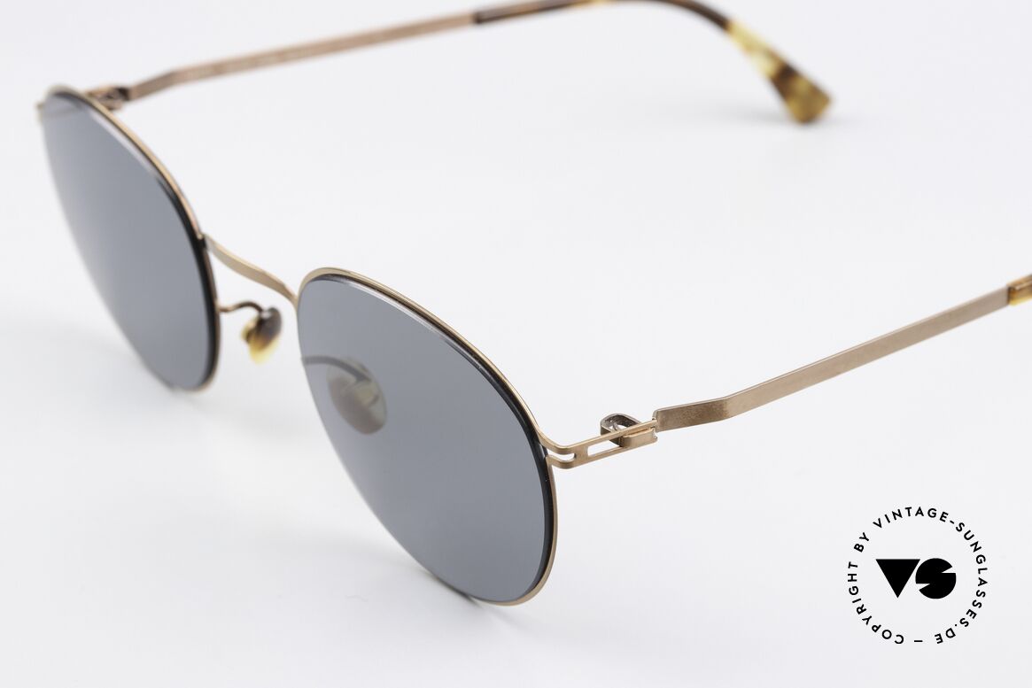Mykita Jonte Sonnenbrille Panto Kupfer, wohlbekannte Spitzenqualität; handmade in Germany, Passend für Herren und Damen