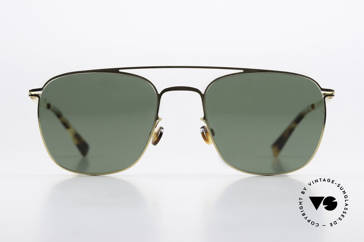 Mykita Torge Klassische Sonnenbrille Gold, klassische Sonnenbrille LITE-Serie (von 2017 - 2018), Passend für Herren und Damen