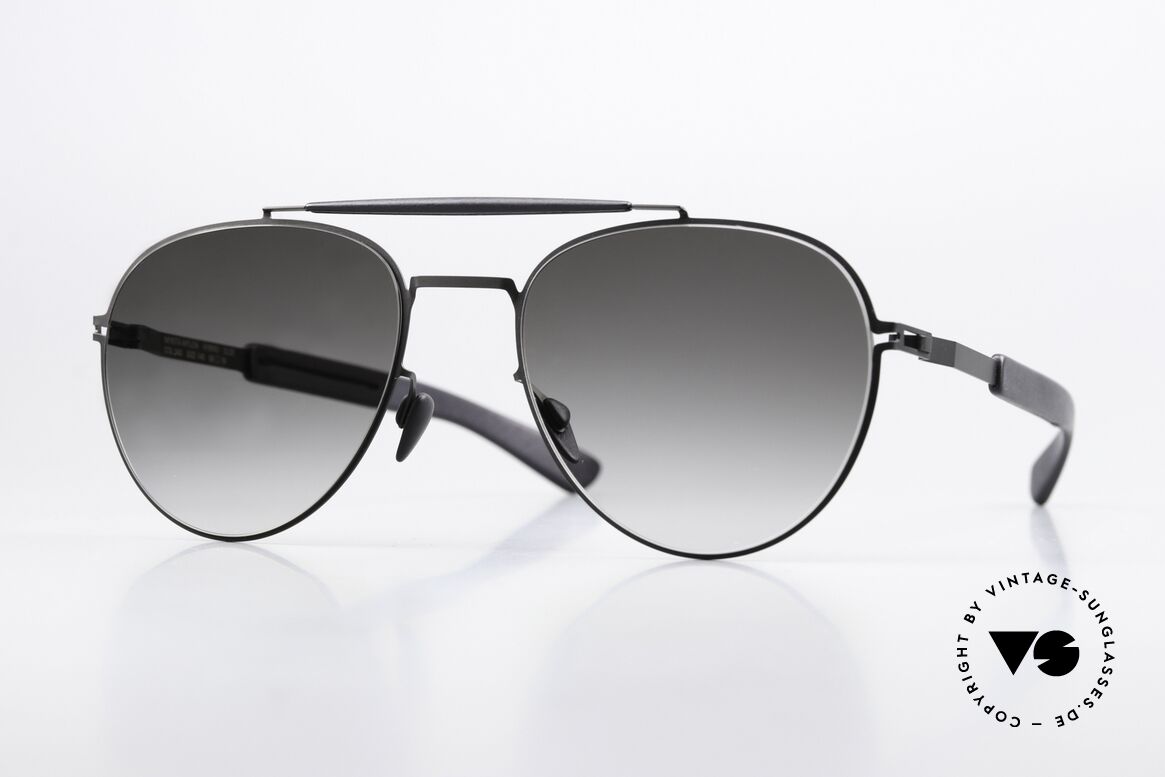 Mykita Mylon Sloe Designer Aviator Sonnenbrille, Mykita Mylon HYBRID Sonnenbrille; Mod. Sloe, Passend für Herren und Damen