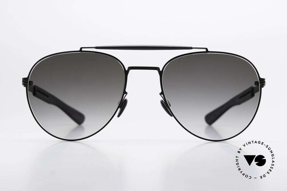 Mykita Mylon Sloe Designer Aviator Sonnenbrille, Gr. 55-18, unisex Aviator Sonnenbrille, col. 243, Passend für Herren und Damen
