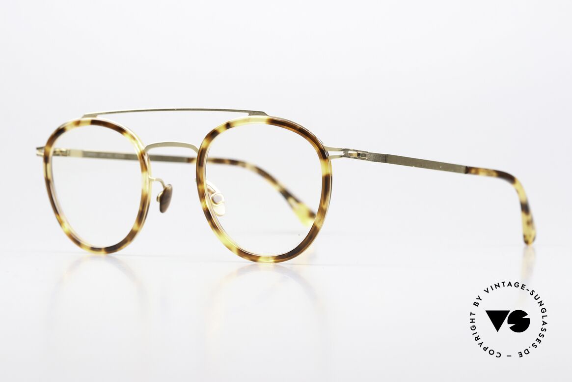 Mykita Olli Lite Azetat Collection 2016, sehr elegante Farbe 955: Glossy Gold / Cocoa Sprinkle, Passend für Herren und Damen