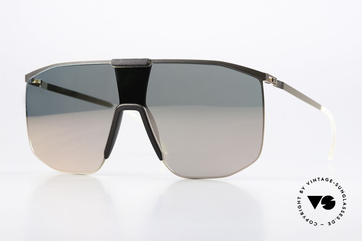 Mykita Mylon Yarrow Panorama Sonnenbrille Shield, Mykita Mylon HYBRID Sonnenbrille; YARROW, Passend für Herren und Damen