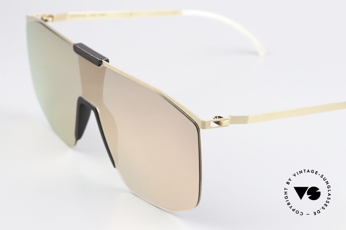 Mykita Mylon Yarrow Panorama Sonnenbrille Shield, Brillenliebhaber wissen um das Mylon Konzept, Passend für Herren und Damen