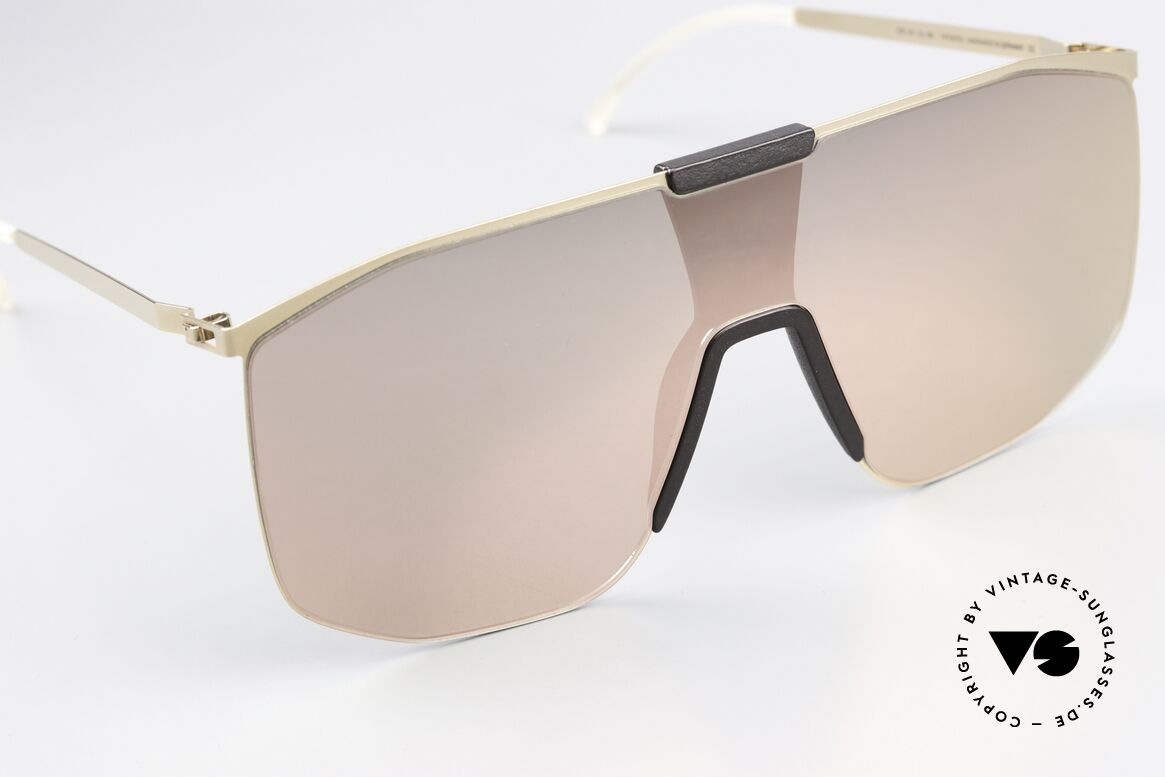 Mykita Mylon Yarrow Panorama Sonnenbrille Shield, ungetragenes Modell mit original MYKITA Etui, Passend für Herren und Damen