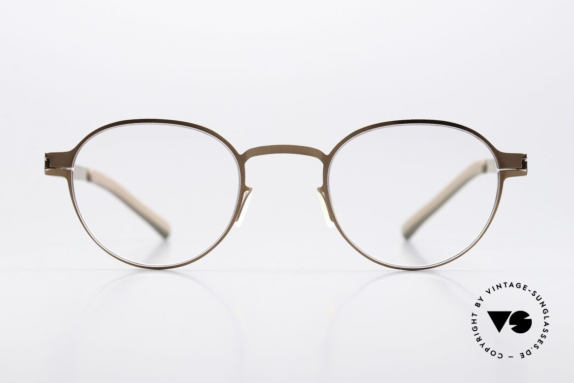 Mykita Heiko Pantobrille Unisex Copper, Panto-Fassung der NO1 Collection (2018 gefertigt), Passend für Herren und Damen