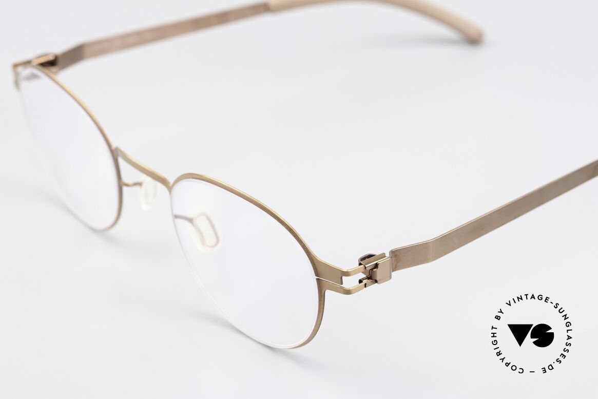 Mykita Heiko Pantobrille Unisex Copper, wohlbekannte Spitzenqualität; handmade in Germany, Passend für Herren und Damen