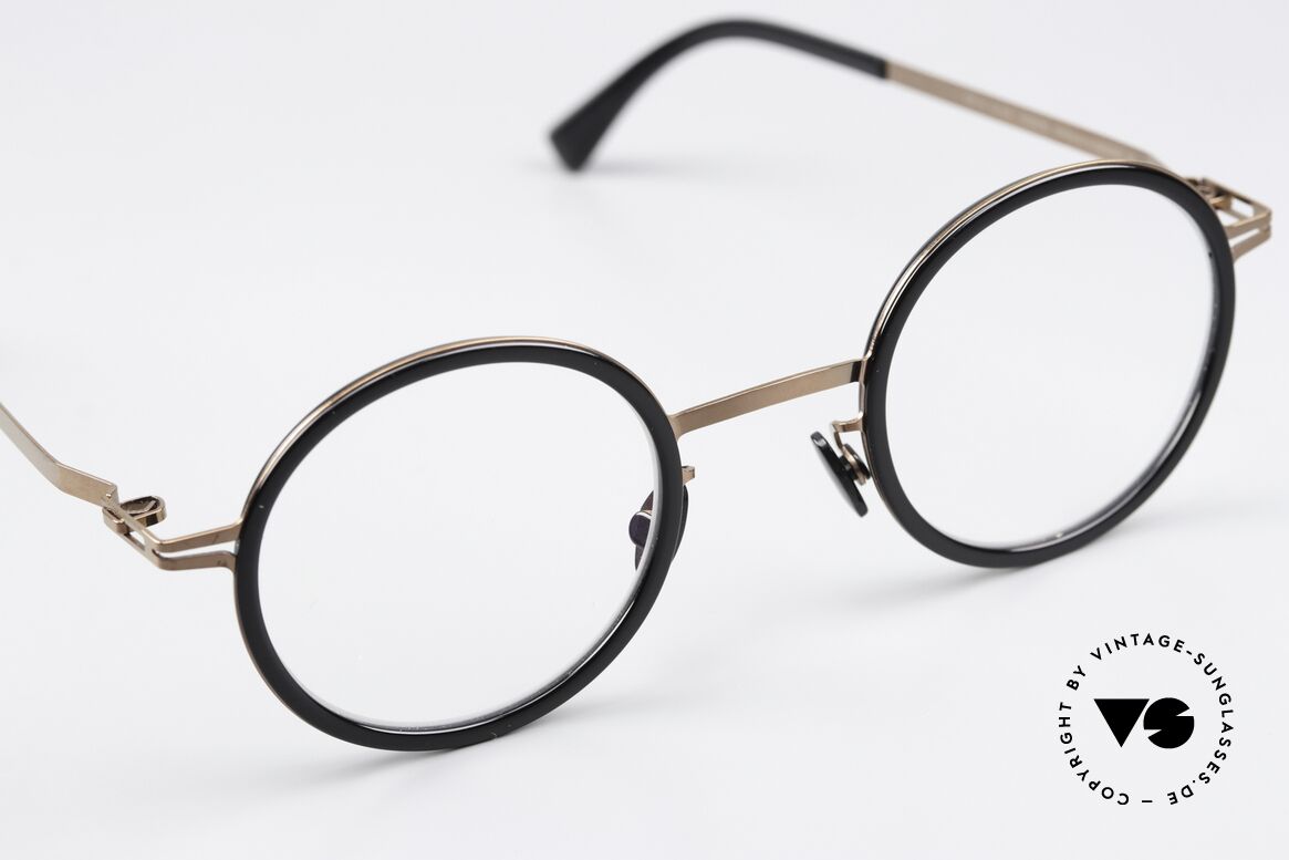 Mykita Eetu Panto Rund Kupfer Schwarz, ungetragenes Modell von 2017, mit orig. Verpackung, Passend für Herren und Damen