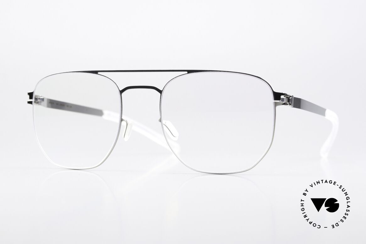 Mykita Jorgos Eckige Brillenfassung Herren, Mykita Brille, Modell Jorgos, Größe 53-20, Col. 051, Passend für Herren