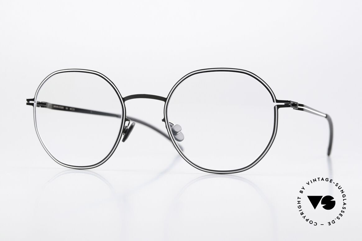 Mykita Studio 6.6 60er Optische Illusionskunst, MYKITA Studio 6.6 Brille, Größe 48-21, color 340, Passend für Damen