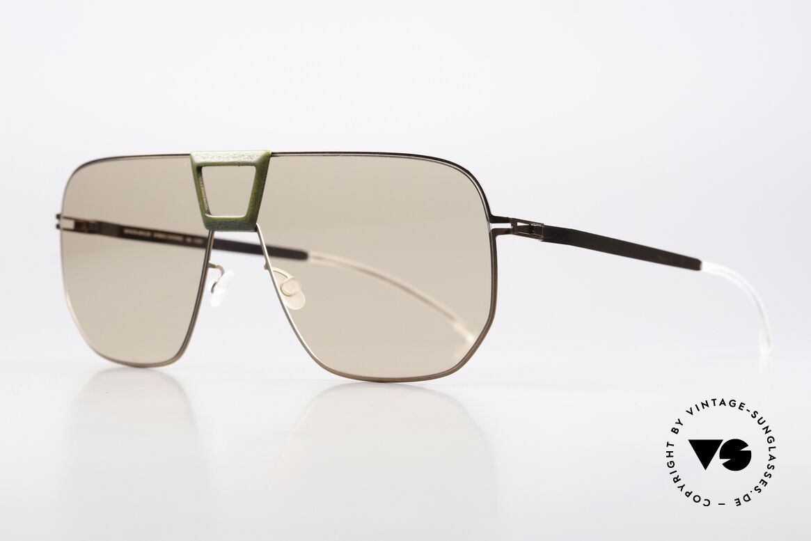 Mykita Mylon Cayenne XLarge Panorama Sonnenbrille, 'made in Germany' Designer-Brille für Kenner, Passend für Herren und Damen