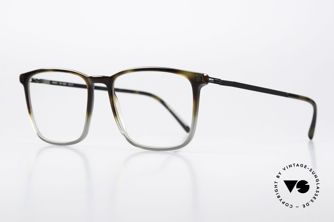 Mykita Amak Eckige Brille Damen Herren, col. 922: Santiago Gradient / Shiny Gray (2015-2016), Passend für Herren und Damen