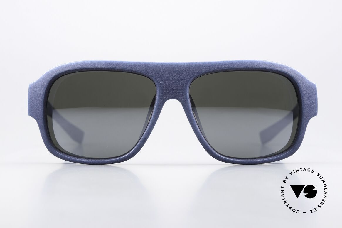 Mykita Mylon Titan Leicht Verspiegelte Gläser, massives Design in XL Größe 61/15 für Herren, Passend für Herren