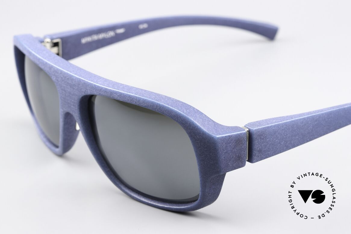 Mykita Mylon Titan Leicht Verspiegelte Gläser, Brillenliebhaber wissen um das Mylon Konzept, Passend für Herren