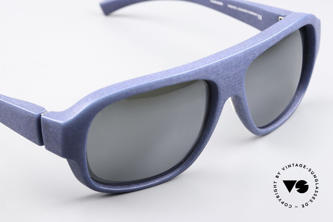 Mykita Mylon Titan Leicht Verspiegelte Gläser, ungetragenes Modell von 2016 mit Mykita Etui, Passend für Herren