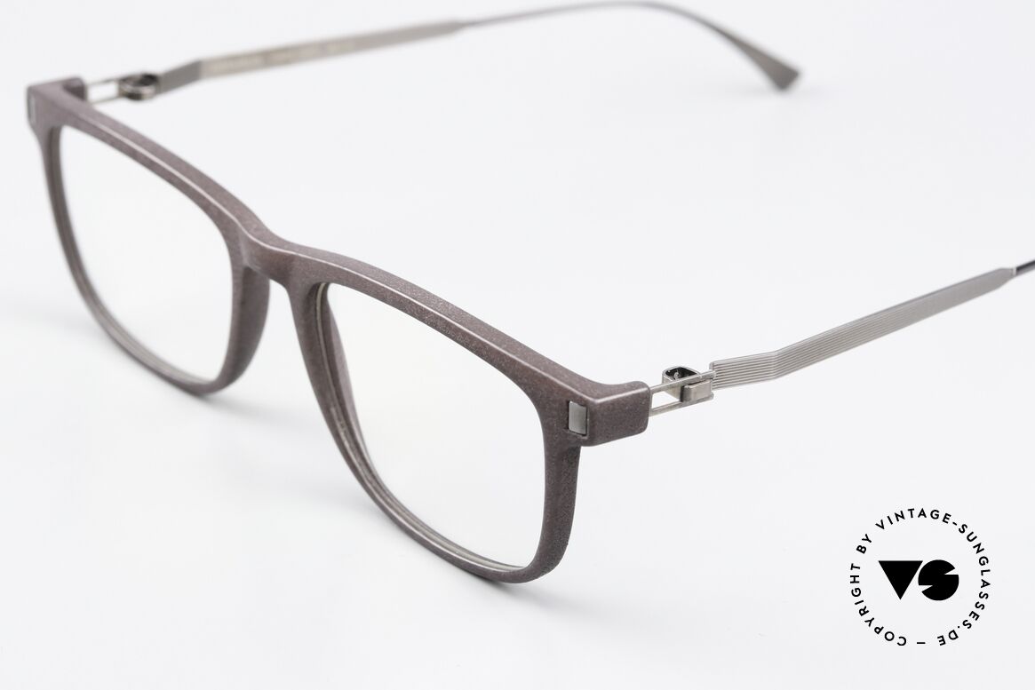 Mykita Mylon Huito Eckige Unisex Brille Braun, Brillenliebhaber wissen um das Mylon Konzept, Passend für Herren und Damen