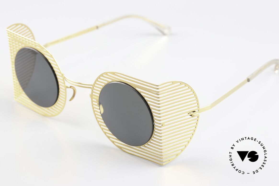 Mykita Studio 1.3 Eyecatcher Sonnenbrille Ladies, STUDIO-Serie 1.3 wurde von 2016 bis 2018 gefertigt, Passend für Damen