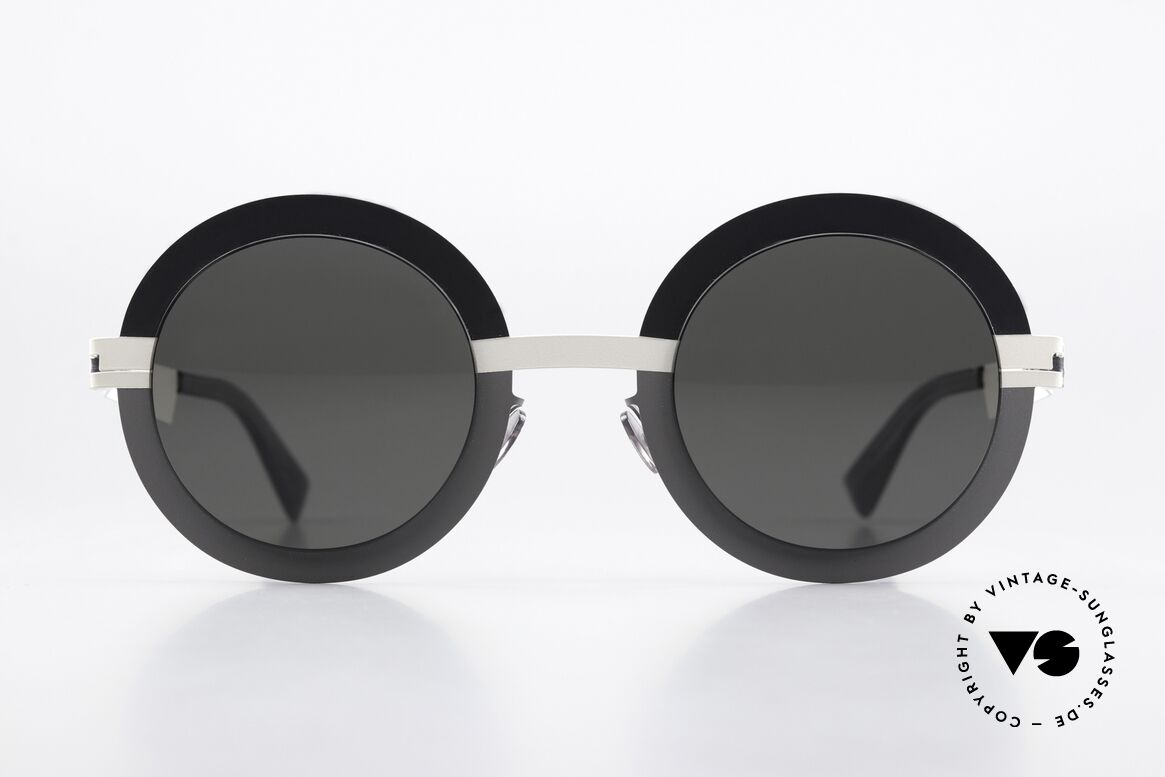 Mykita Studio 4.3 XL Designer Sonnenbrille Ladies, Damenbrille, Col 939: Mono Grey Modules Darkgrey, Passend für Damen