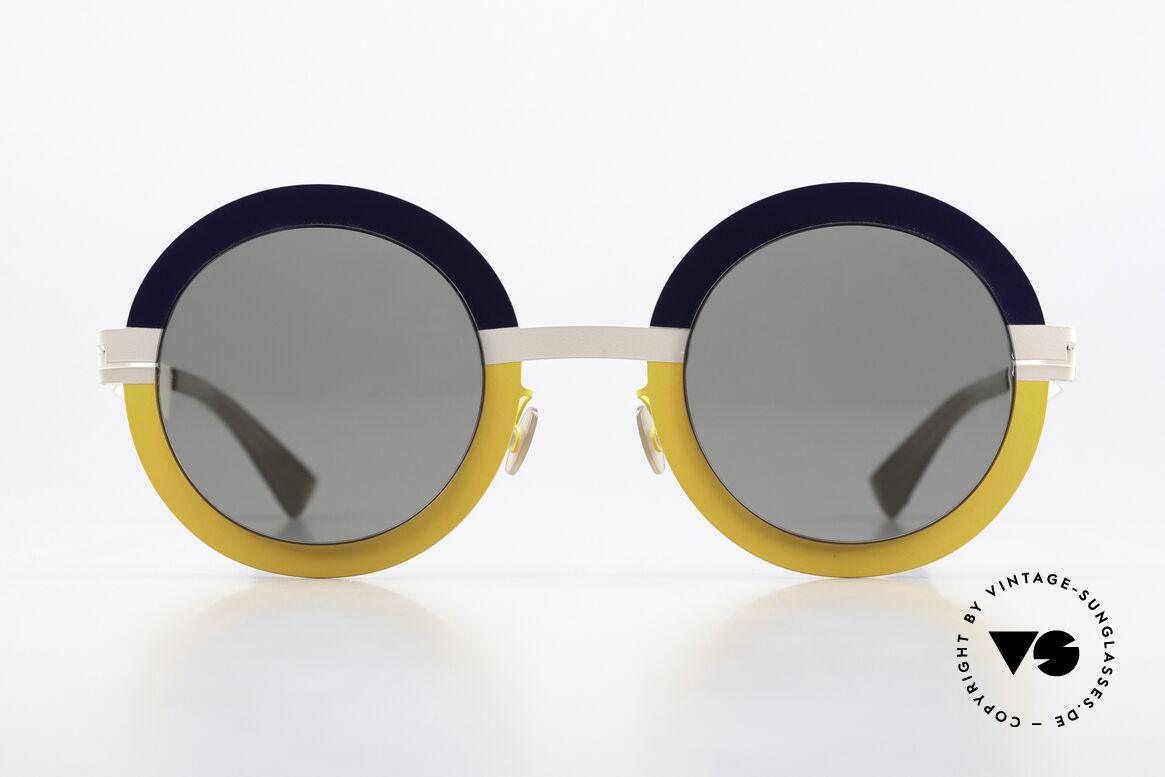 Mykita Studio 4.3 Experimentelles Design 2014, Damenbrille, color 960: Sunny Sky Modules Grey, Passend für Damen