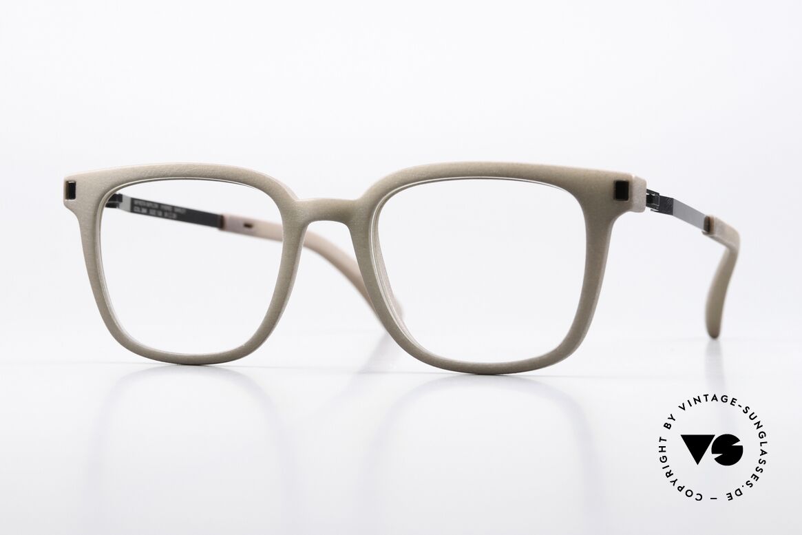 Mykita Mylon Barley Wirkt Live Etwas Dunkler, Mykita Mylon HYBRID Brillenfassung; Barley, Passend für Herren und Damen