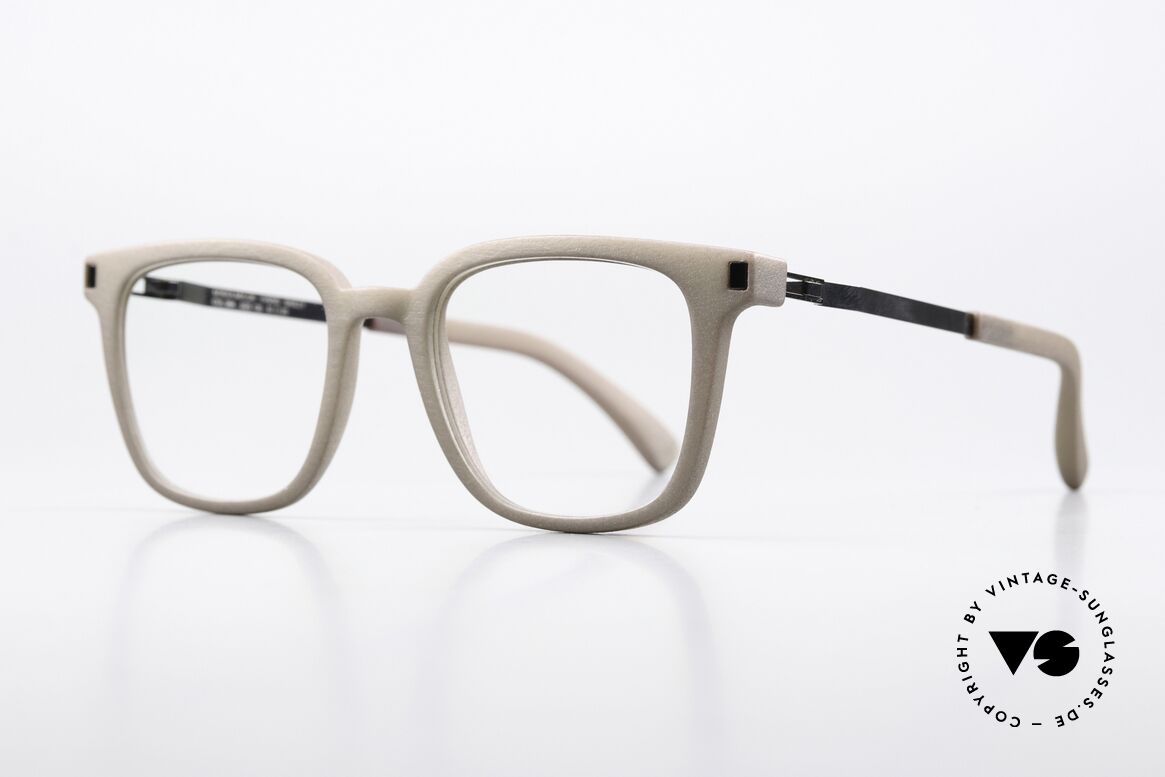 Mykita Mylon Barley Wirkt Live Etwas Dunkler, color code 394 = Taupe Grey / Shiny Graphite, Passend für Herren und Damen