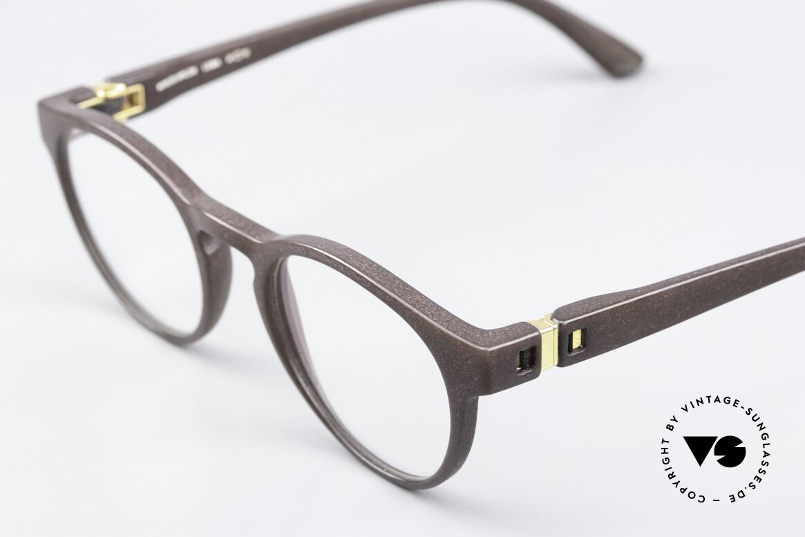 Mykita Mylon Lioba Edle Pantobrille Schwarzbraun, Brillenliebhaber wissen um das Mylon Konzept, Passend für Herren und Damen