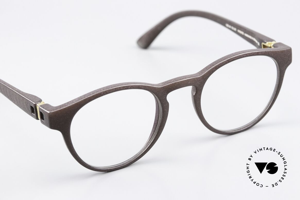 Mykita Mylon Lioba Edle Pantobrille Schwarzbraun, ungetragenes Modell von 2019 mit Mykita Etui, Passend für Herren und Damen