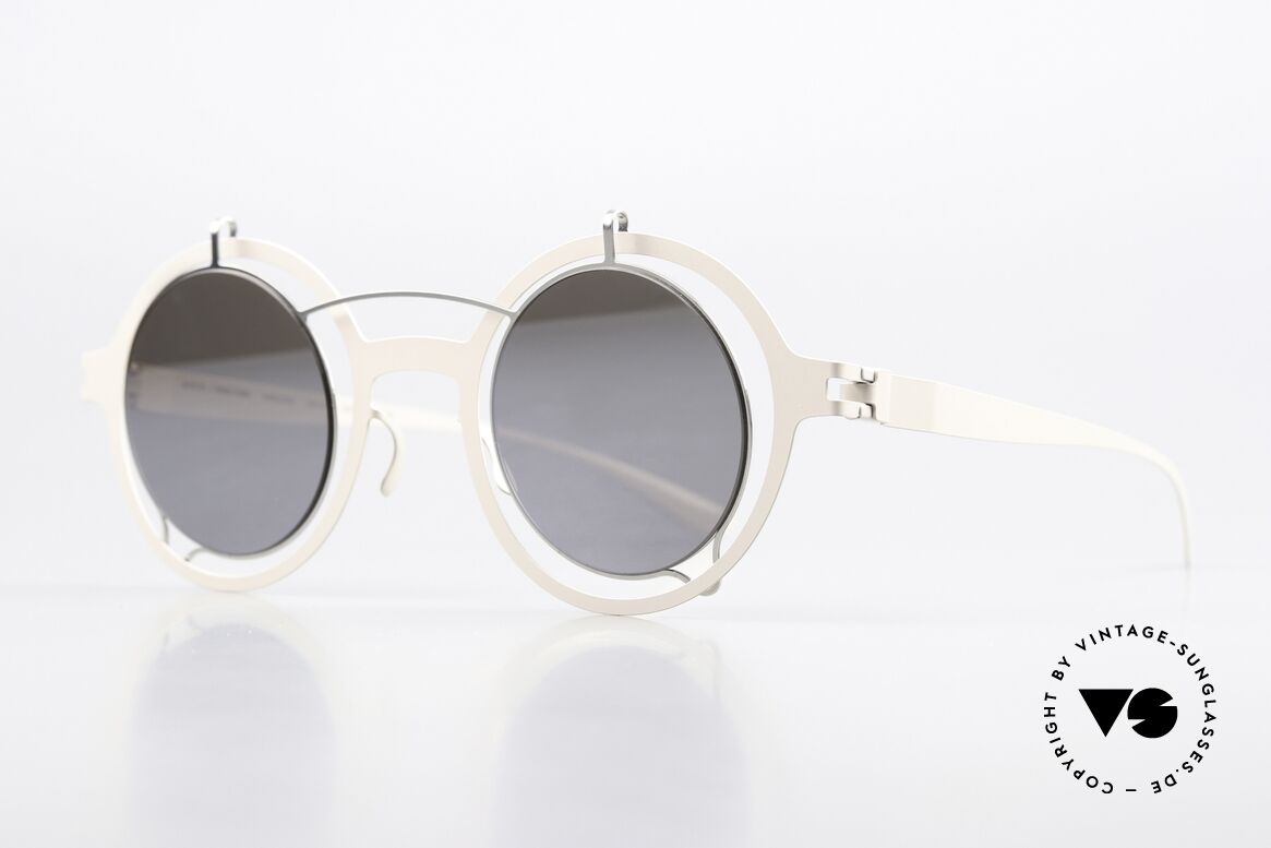 Mykita Madeleine Damir Doma Designerbrille, spektakuläre runde Sonnenbrille für Damen & Herren, Passend für Herren und Damen