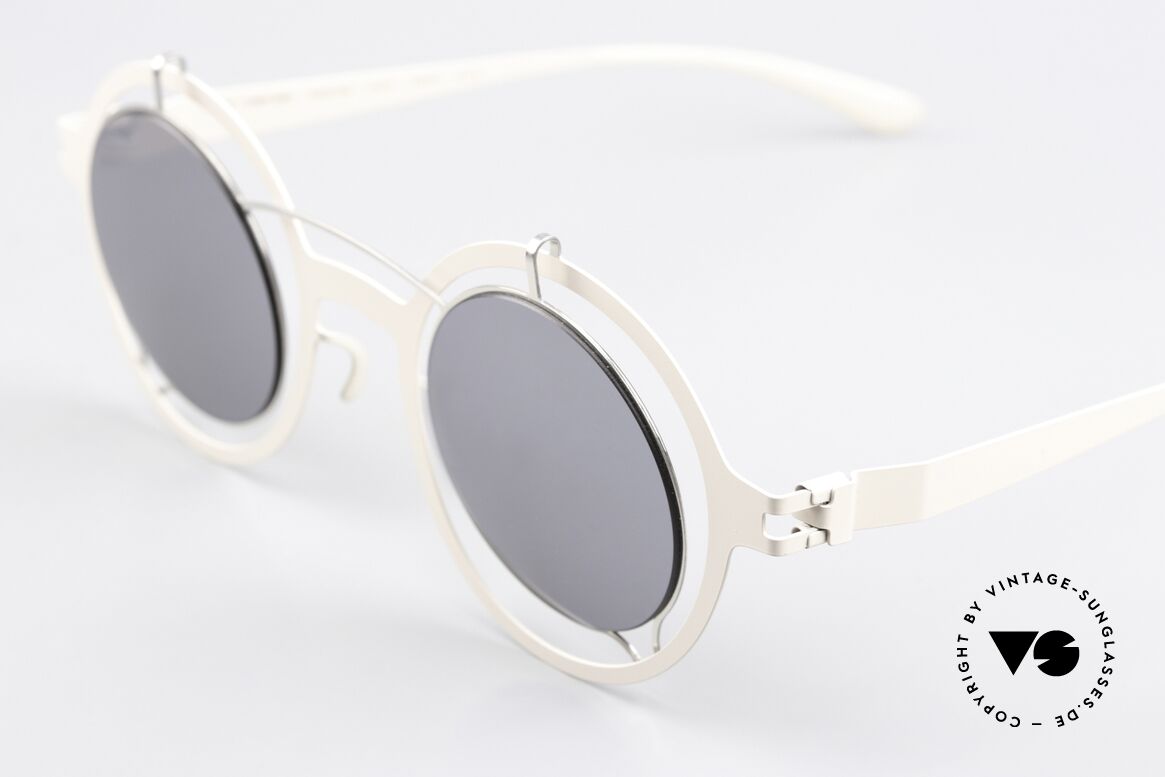 Mykita Madeleine Damir Doma Designerbrille, Farbbezeichnung 218: 'Silver / Cinerous Grey Flash', Passend für Herren und Damen