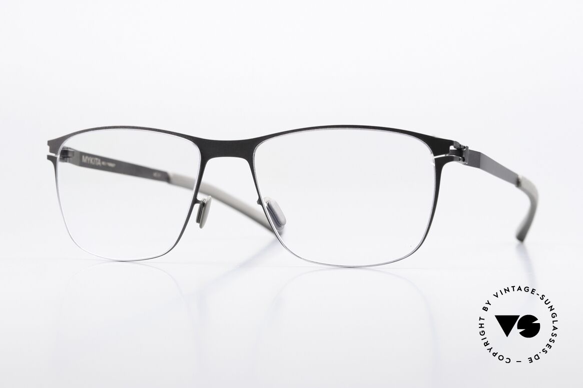 Mykita Arno Eckige Herrenbrille Graphite, Mykita Brille, Modell ARNO, Größe 53-17, Color 012, Passend für Herren