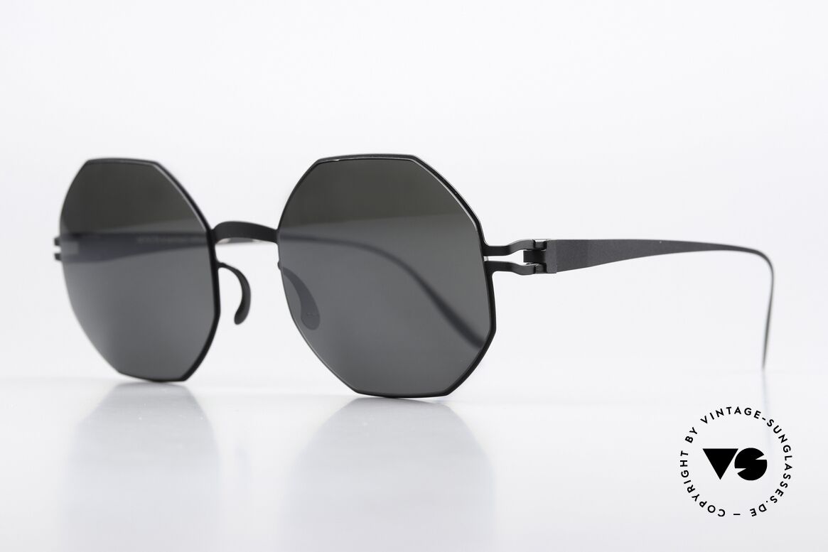 Mykita Ursula Design by Bernhard Willhelm, geometrische, große Designer-Sonnenbrille für Damen, Passend für Damen
