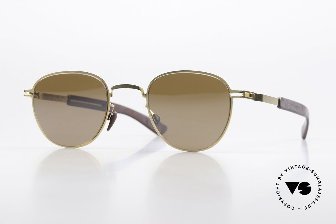 Mykita Mylon Basil Pantobrille Leicht Verspiegelt, Mykita Mylon HYBRID Sonnenbrille; BASIL, Passend für Herren und Damen