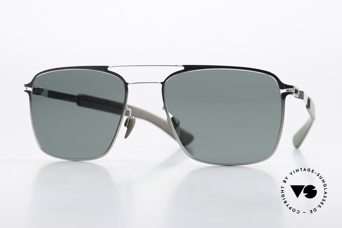 Mykita Mylon Flax Markante Sonnenbrille Men, rare Mykita Mylon HYBRID Sonnenbrille; FLAX, Passend für Herren