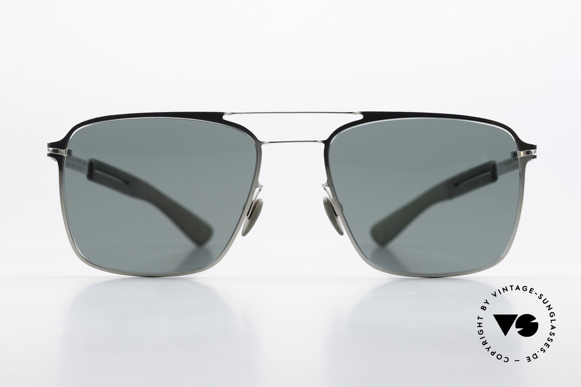 Mykita Mylon Flax Markante Sonnenbrille Men, maskulines Design in Größe 54-18, Farbcode 245, Passend für Herren