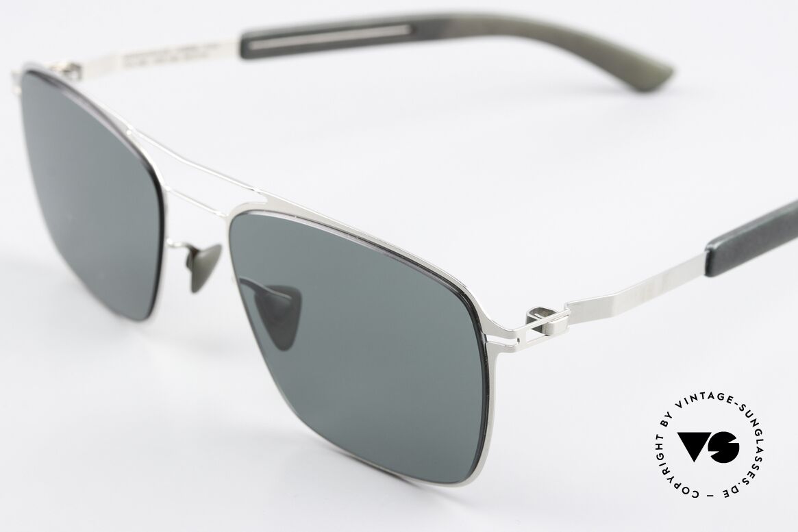 Mykita Mylon Flax Markante Sonnenbrille Men, made in Germany Designersonnenbrille für Kenner, Passend für Herren