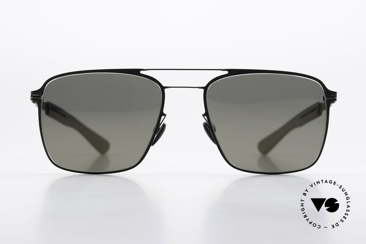 Mykita Mylon Flax Leicht Verspiegelt In Grau, Gr. 54-18, leicht verspiegelte Gläser, color 243, Passend für Herren